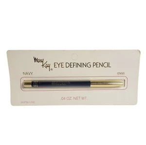 Vtg Mary Kay Eye Defining Pencil Navy Long-Wearing Wooden Precision Eye Liner - Picture 1 of 2