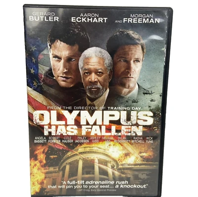 Olympus Has Fallen (DVD, 2013) Morgan Freeman, Gerard Butler - TESTED Foto 1 de 4