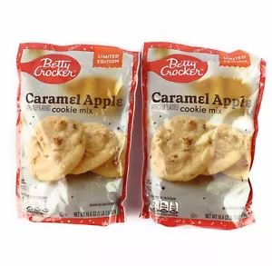 Betty Crocker Caramel Apple Cookie Mix (2 bags) 16.6 Oz ea BB 06/28/25 Limited - Picture 1 of 5