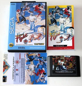 *Complete PAL Version* Final Fight MD Full Game Beta Version For Sega Mega Drive - Picture 1 of 7