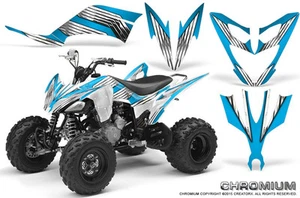 YAMAHA RAPTOR 250 GRAPHICS KIT CREATORX DECALS STICKERS CHROMIUM BLI - Picture 1 of 1