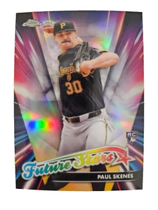 2024 Topps Chrome Update Series - Future Stars #FSU-17 Paul Skenes (RC) - Picture 1 of 6