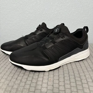 Sketchers Men's 54551EWW Twist Fit Waterproof Golf Sneaker Black Size: 12.5 - Picture 1 of 9