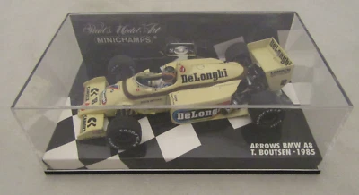 VOITURE 1/43 F1 ARROWS BMW A8 BOUTSEN 1985 - MINICHAMPS - Photo 1/3