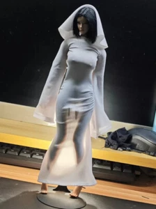 1/6 Ghost Girl White Wedding Dress Set 12 "Action Figure Body Toy - Picture 1 of 9