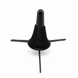 Trípode portátil plegable con soporte para clarinete en el escenario accesorios de viento de madera negro - Imagen 1 de 3