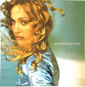 MADONNA ~ ¡PÓSTER DE LANZAMIENTO DE ÁLBUM PROMOCIONAL VINTAGE ORIGINAL RARO! - Imagen 1 de 1