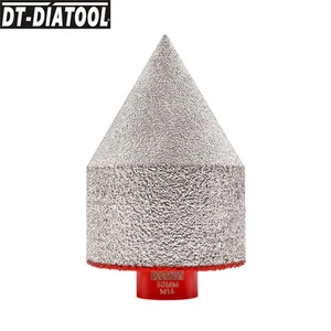 Broca de dedo de fresado biselado de diamante cono de 50 mm azulejo de porcelana mármol M14 - Imagen 1 de 10