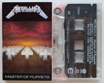 METALLICA - MASTER OF PUPPETS (VERTIGO 8381414) 1989 EUROPE CASSETTE REISSUE - Image 1 of 4