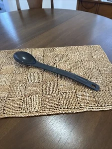 Rubbermaid Schwarz Servier Gießen Massiv Löffel Nylon Kunststoff 1973 Vintage USA - Bild 1 von 11