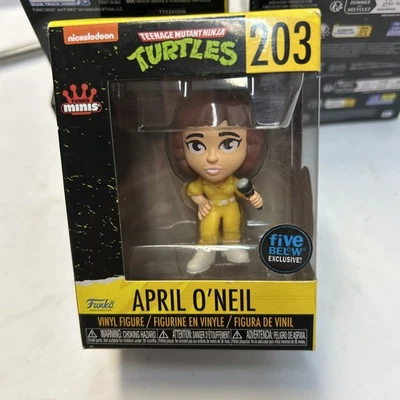 Funko Minis Teenage Mutant Ninja Turtles TMNT April O’Neil Edición Especial Foto 1 de 3