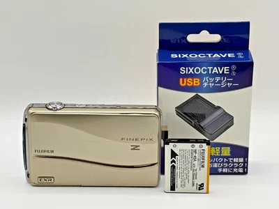 [Exc+5] FUJIFILM FinePix Z800EXR 12.0MP Digital Camera Red From Japan 5091601 - Image 1 of 4