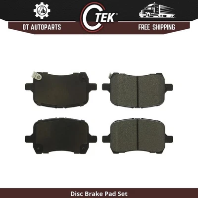 Para 2006-2011 Chevrolet HHR | Pastilhas de freio a disco dianteiras centrais | Cerâmica - Imagem 1 de 4