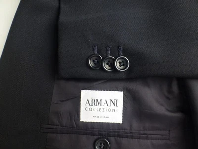 Armani Collezioni Blazer 52R/42R Black Excellent Condition Jacket - Image 1 of 4