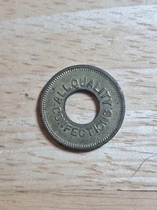 TRADE TOKEN-ALL QUALITY CONFECTIONS-GOOD FOR PACKAGE OF CANDY - Picture 1 of 2