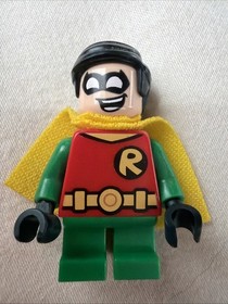 LEGO Robin Minifigure sh244 76062 DC Super Heroes Mighty Micros HTF Rare