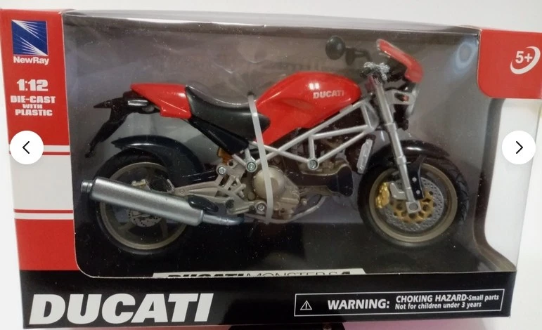 MAISTO 39521 Ducati Monster S4  SCALA 1/18 - Immagine 1 di 1