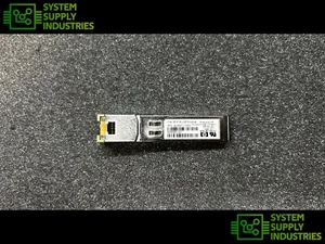 HP 1Gb SFP RJ-45 Plug-In Transceiver Module PN: 661726-001 - Picture 1 of 3