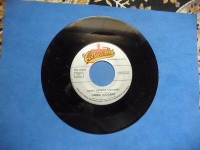 Jimmie Rodgers Kisses Sweeter Than Wine/Bimbombey-45-Collectables-NM - Image 1 of 2