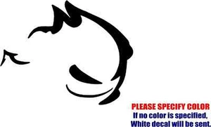 BÖSER HASE #02 Vinyl Aufkleber Sticker Auto LKW Fenster Stoßstange verschiedene Größen - Bild 1 von 4