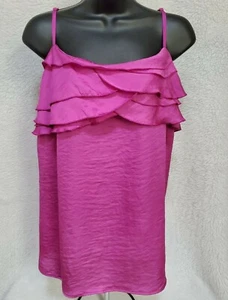 Apostrophe Womens Shirt Top Blouse Size M Medium Pinkish Purple - Picture 1 of 12