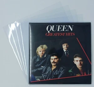 LOT 50 POCHETTES PROTECTION PLASTIQUE VINYLE 33 TOURS - QUALITE LUXE - 120µ ! - Photo 1/1