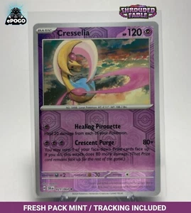 Cresselia 021/064 Holograma Inverso Pokemon Juego de Cartas Coleccionables: Fábula Cubierta COMO NUEVO ENVIADO HOY - Imagen 1 de 2