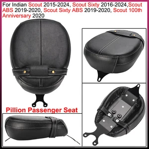 1 Pcs of Pillion Passenger Seat For Indian Scout, Scout Sixty/ABS/SixtyABS/100th - Picture 1 of 16