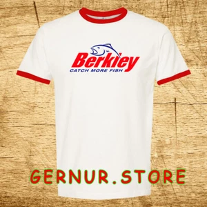 Berkley Fishing Herren Ringer Rot Größe S-3XL - Bild 1 von 1