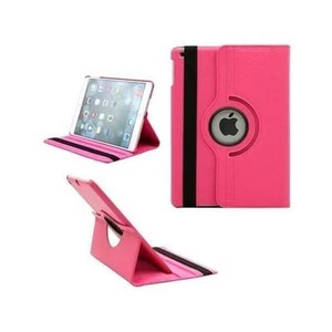 FUNDA TABLET + PROTECTOR CRISTAL TEMPLADO IPAD PRO 9.7" GIRATORIA 360º ROSA - Imagen 1 de 1