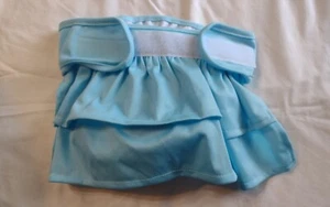 Markenlose waschbare Windel für weibliche Hunde (Einheitsgröße) Largege mit Rüschen NEU: FL24-4 - Bild 1 von 2