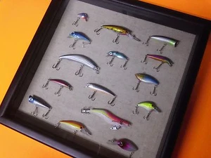 Marine ART - Fishing Pole ART Decor Decoration - Wall Picture Frame - great GIFT - Picture 1 of 12