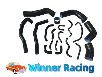 Fit TOYOTA SUPRA JZA80 2JZ-GTE VVTI SILICONE WATER + INTERCOOLER HOSE 1997-2002 - Image 1 of 3