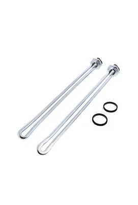  2 ELEMENTOS DE COBRE 4500 VATIOS 240 VOLTIOS CALENTADOR DE AGUA CALEFACCIÓN 13 1/2 pulgadas Foto 1 de 2