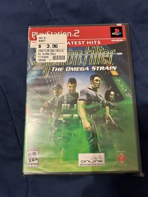 FACTORY SEALED Syphon Filter The Omega Strain PS2 New! Greatest Hits  Red Label! - Image 1 of 3