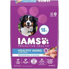 Healthy Aging Adult Large Breed Dry Dog Food for Mature and Senior Dogs with ...