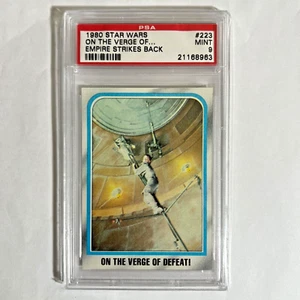 1980 STAR WARS EMPIRE STRIKES BACK #223 ON THE VERGE OF DEFEAT PSA 9 - Picture 1 of 2
