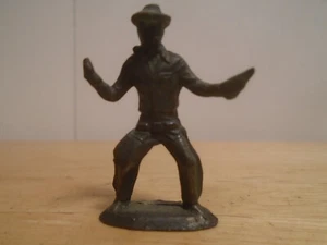 DIECAST METAL O SCALE COWBOY FIGURE 1.5" TALL - Picture 1 of 2