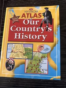 Nystrom Atlas of Our Country's History Brand New - Foto 1 di 4