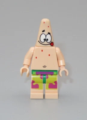 LEGO Bob Esponja Patricio lengua fuera minifigura 3833 Krusty Krab Foto 1 de 2