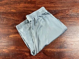 UNDER ARMOUR Heat Gear Stretch Tie Waist Gray Activewear Shorts Boy's Size Large - Picture 1 of 7