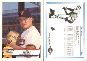 Jim Myers 1993 Fleer ProCards #1514 RC Card *AutographDen* Phoenix Firebirds - Bild 1 von 1