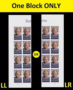 US 5976a Betty White imperf NDC plate block 8 MNH 2025 - Picture 1 of 1