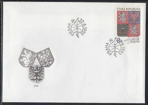 República Checa Scott 2887 FDC - armas estatales - Imagen 1 de 1