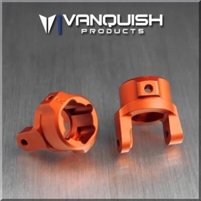 VANQUISH PRODUCTS VPS02865 AXIAL SCX10 8 DEGREE C-HUBS ORANGE ANODIZED - Image 1 of 3