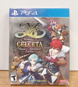 SEALED - Ys: Memories of Celceta: Timeless Adventurer Edition (PlayStation 4) - Bild 1 von 8