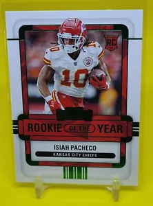 2022 Panini Contenders #ROY-IPA Isiah Pacheco Rookie of the Year Contenders - Picture 1 of 2