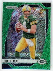 Brett Farve 2024 Panini Prizm Green Shimmer /5 Green Bay Packers 110 colori abbinati - Foto 1 di 2