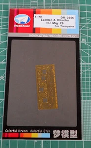 Dream DE-0556 1/72 Lader & Chucks Photo Etches for MiG-29 Trumpeter - Picture 1 of 1