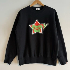 Bape Baby Milo X Kaws Star Crewneck nigo bathing ape originalfake - Picture 1 of 9